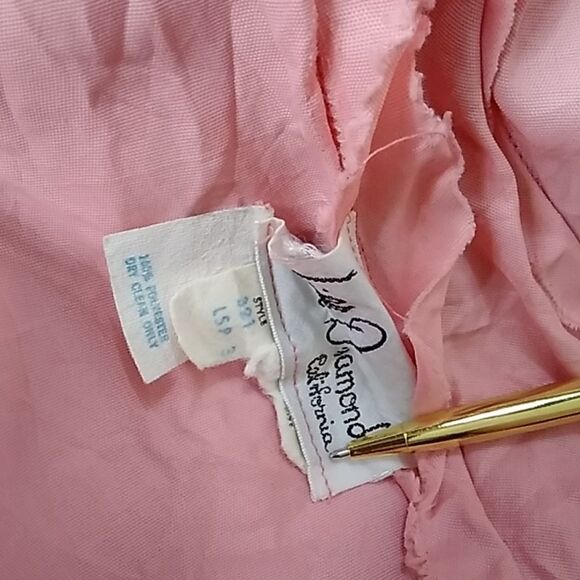 Vintage Handmade Lilli Diamond California Women Dress Size L - Picture 15 of 16